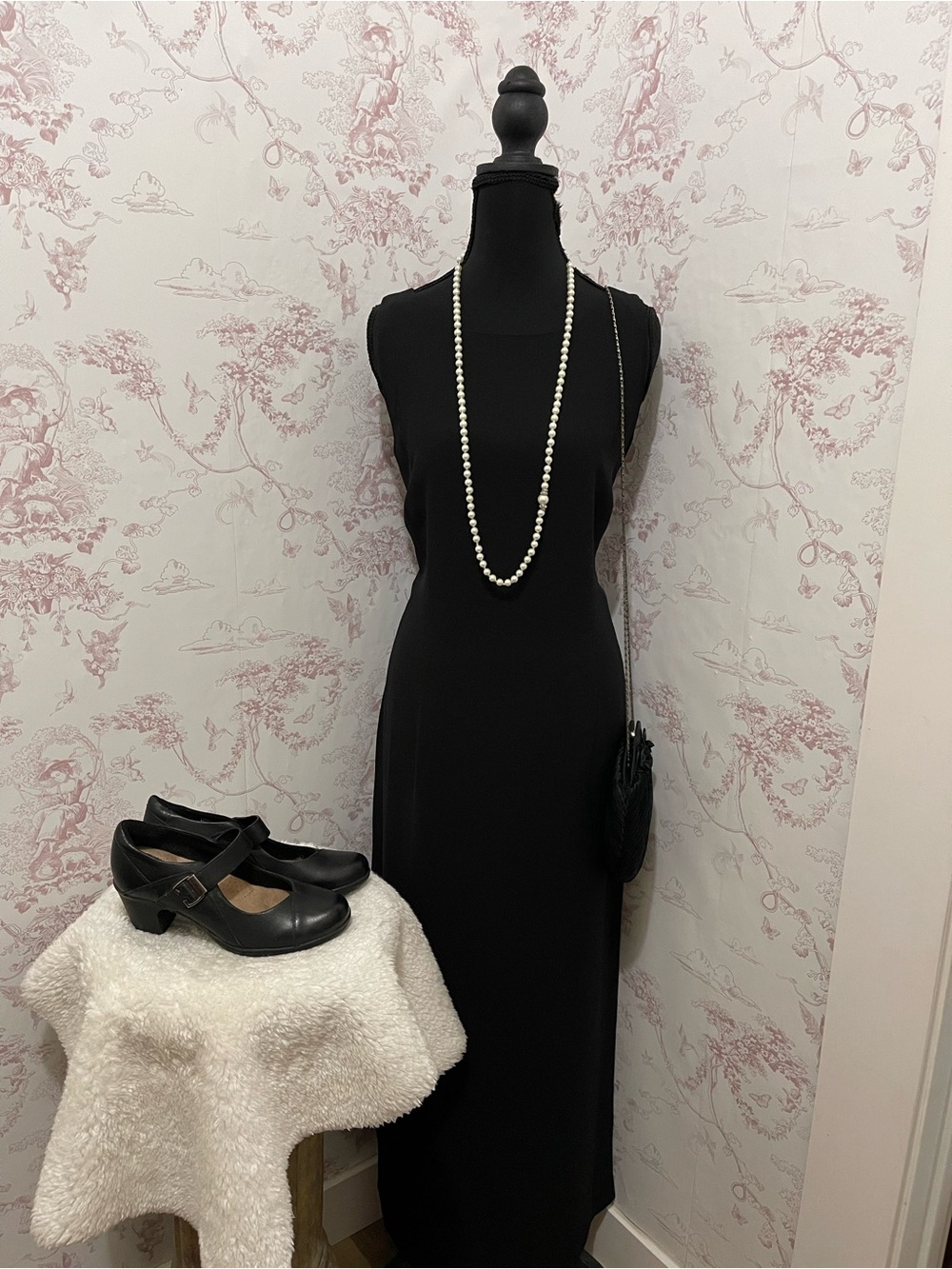 David Warren elegant evening dress size 14